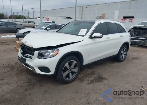 2018 Mercedes-Benz Glc 300 4Matic из США, поврежденный, VIN WDC0G4KB1JV081574